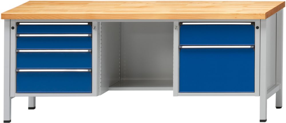 Produktbild Anke Kasten Werkbank 2000 452 V 50 mm, 850 mm 7035/5010