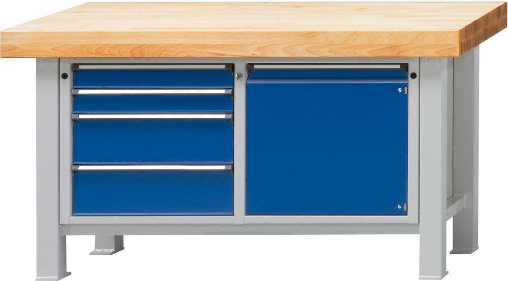 Produktbild Anke Kasten Werkbank 1500 131 VS 100 mm, 900 mm 7035/5010