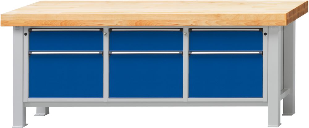 Produktbild Anke Kasten Werkbank 2250 223 VS 100 mm, 900 mm 7035/5010