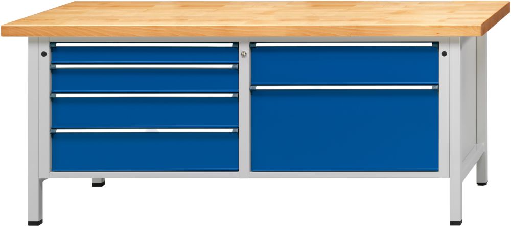 Produktbild Anke Kasten Werkbank 2000 237 VX 50 mm, 850 mm 7035/5010