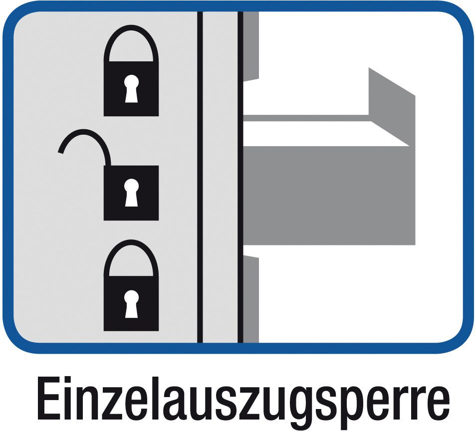 Produktbild Anke Kasten Werkbank 2000 205 VX 50 mm, 850 mm 7035/5010 bild 5