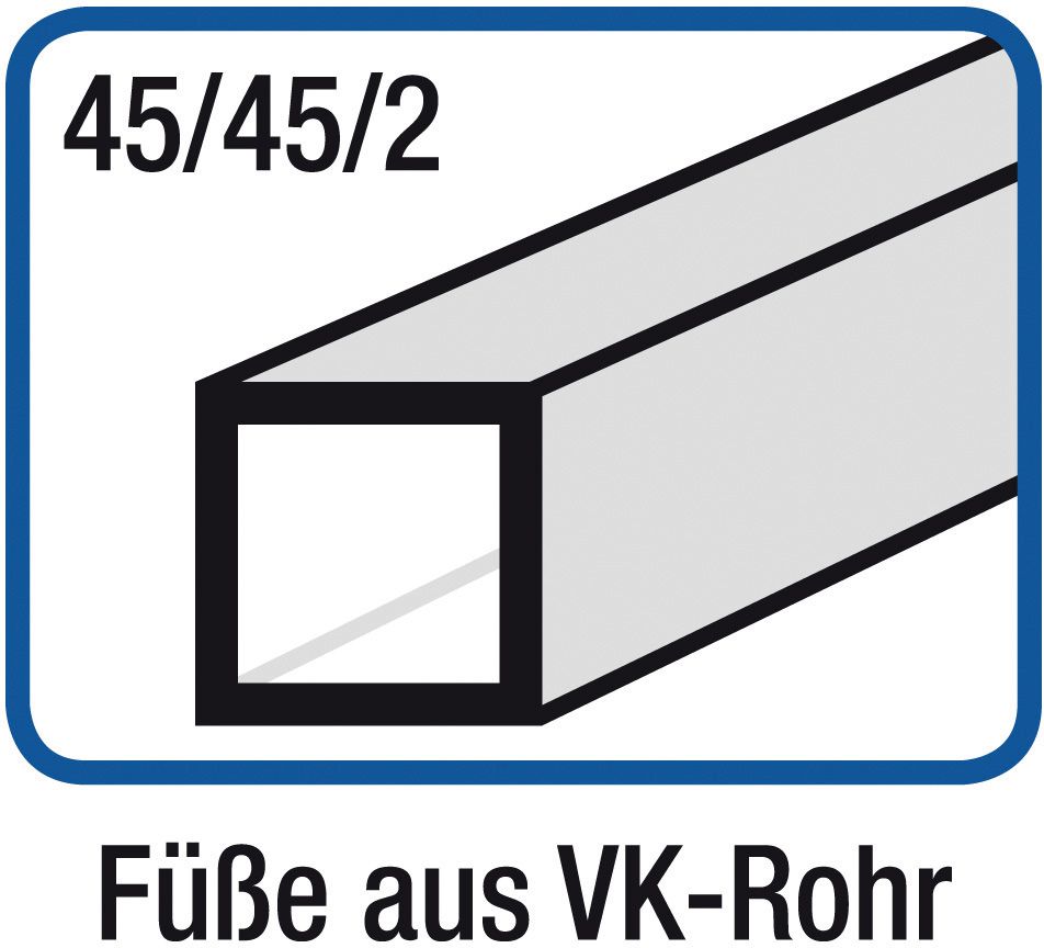 Produktbild Anke Kasten Werkbank 2000 205 VX 50 mm, 850 mm 7035/5010 bild 12