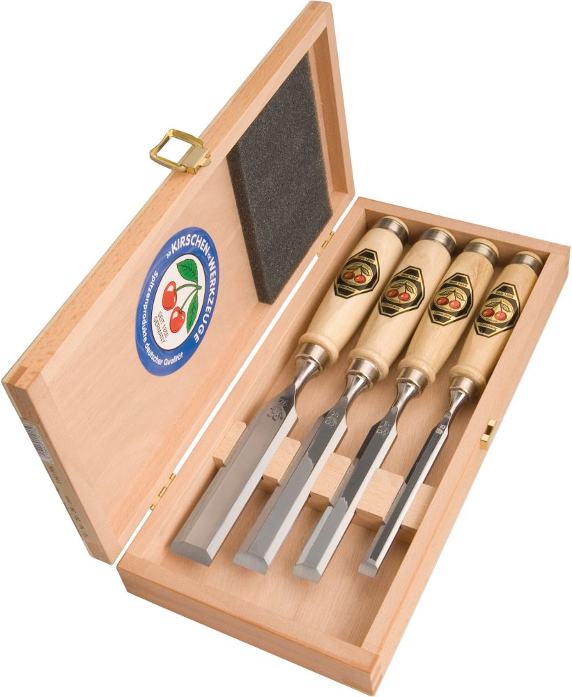 Produktbild Kirsche Stechbeitelsatz 4tlg. 1141 HK