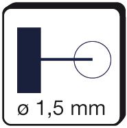 Produktbild FORUM Taschenmessschieber Festst. 150mm rostfrei bild 4