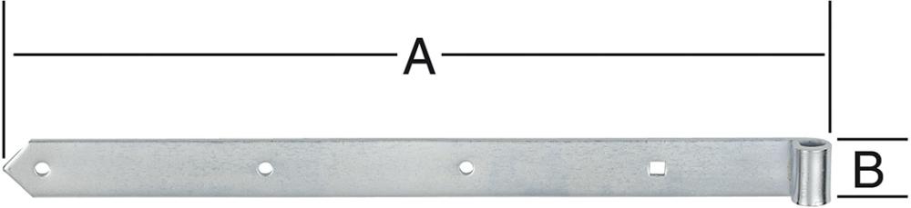 Produktbild Vormann Ladenband verzinkt 400x30 mm