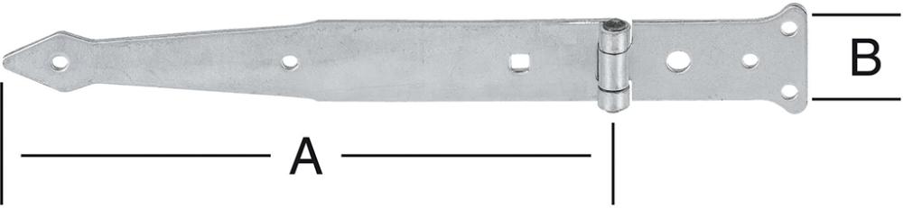 Produktbild Vormann Werfgehänge verzinkt 300x35 mm