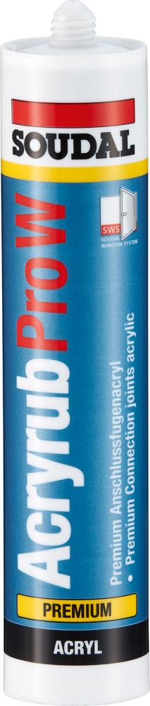 Produktbild Soudal Acryrub Pro-W Premium Acryl 310 ml braun