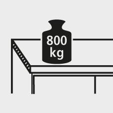 Produktbild Anke Arbeitstisch Modell 59 1500 x 700 x 840 mm mit 2 Hängeschubladen bild 2