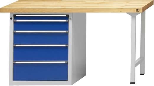 Produktbild Anke Kombiwerkbank Modell 829 V 2000 x 700 x 890 mm mit 5 Schubladen