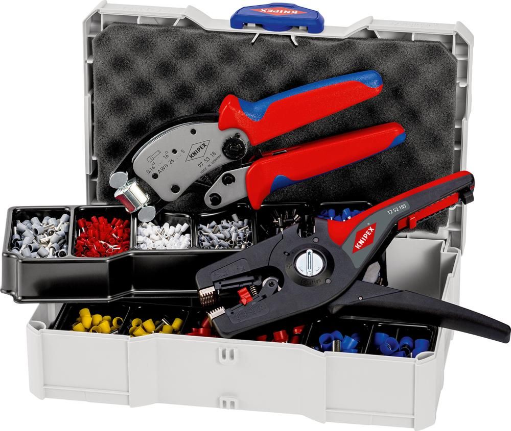 Produktbild Knipex Aderendhülsen Sortiment 1192 teilig