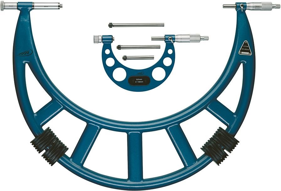 Produktbild Helios Preisser Bügelmessschraube 300-400 mm mit wechselbaren Einsätzen