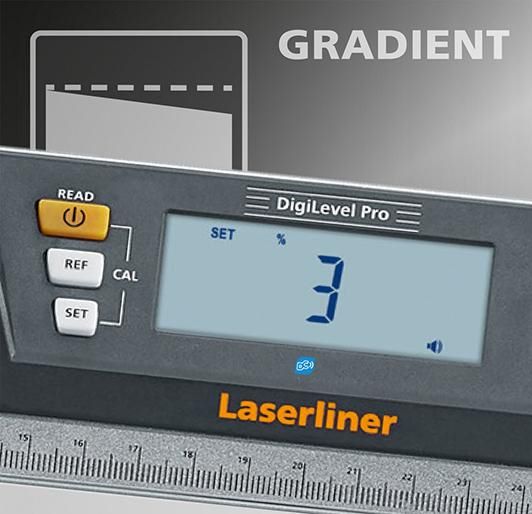 Produktbild Laserliner Digitale Wasserwaage DigiLevel Pro Länge 60 cm bild 2