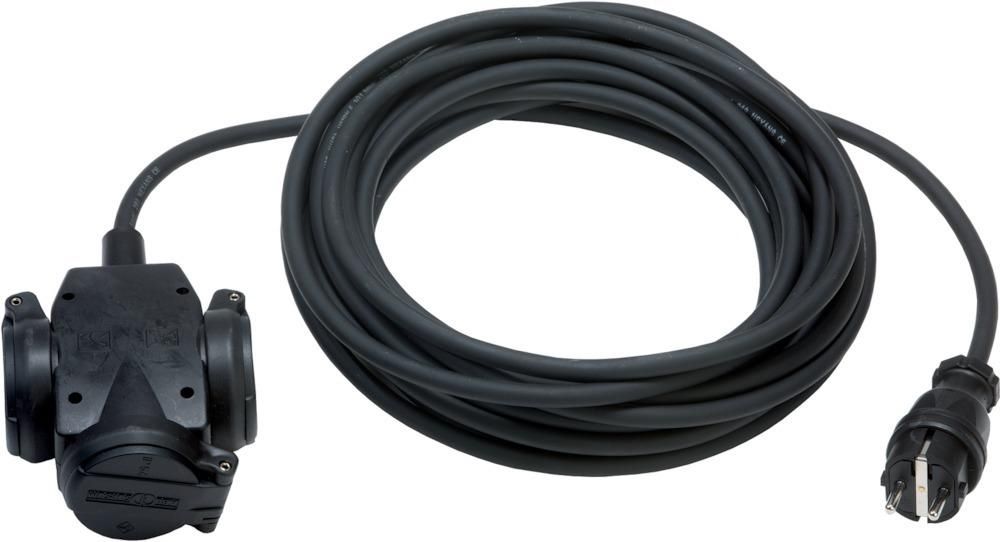 Produktbild Althoff Dreifach-Verteiler IP44 5 meter H07RN-F3G1,5 Neopren