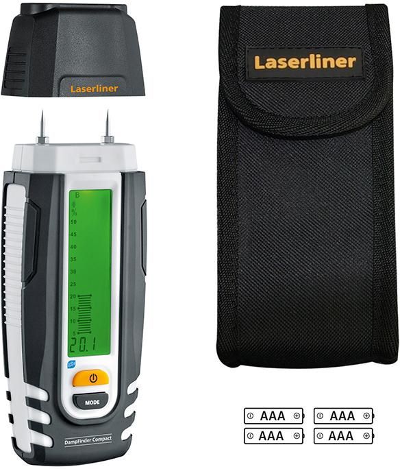 Produktbild Laserliner Feuchtigkeitsmessgerät DampFinder Compact Plus