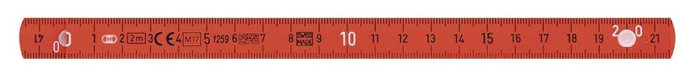 Produktbild Wiha Gliedermaßstab Longlife electric 2 meter bild 2