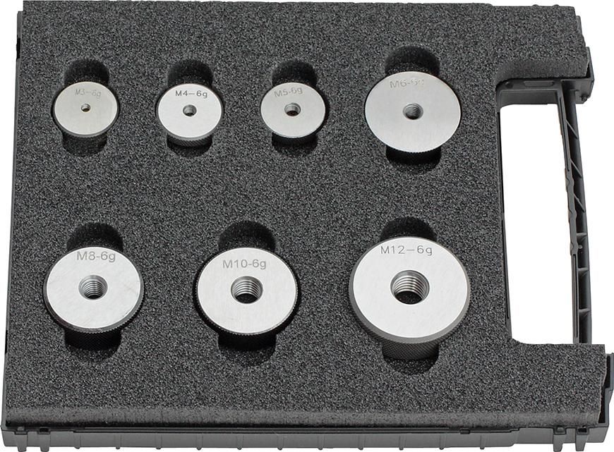 Produktbild Fortis Gewinde Ausschusslehrring Satz Gewinde M3-M12 6g