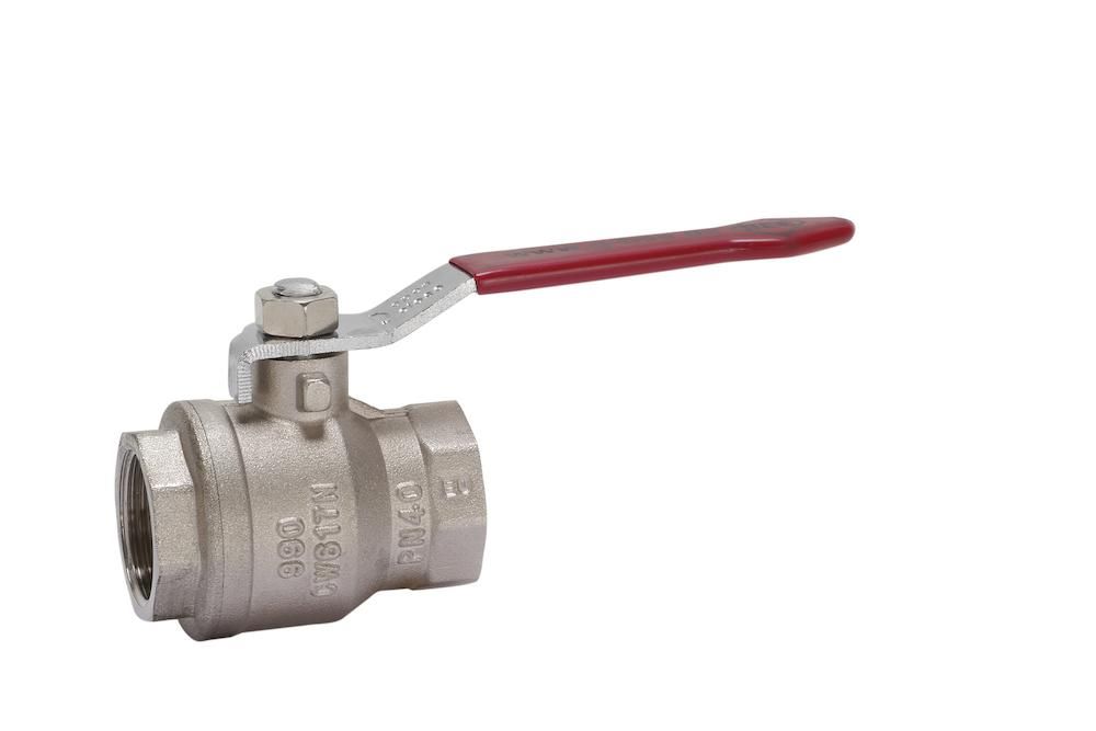 Produktbild Bee Kugelhahn BR 990 Hebelgriff Gewinde 1 und 2 IG 3/8 Zoll DN11 Messing