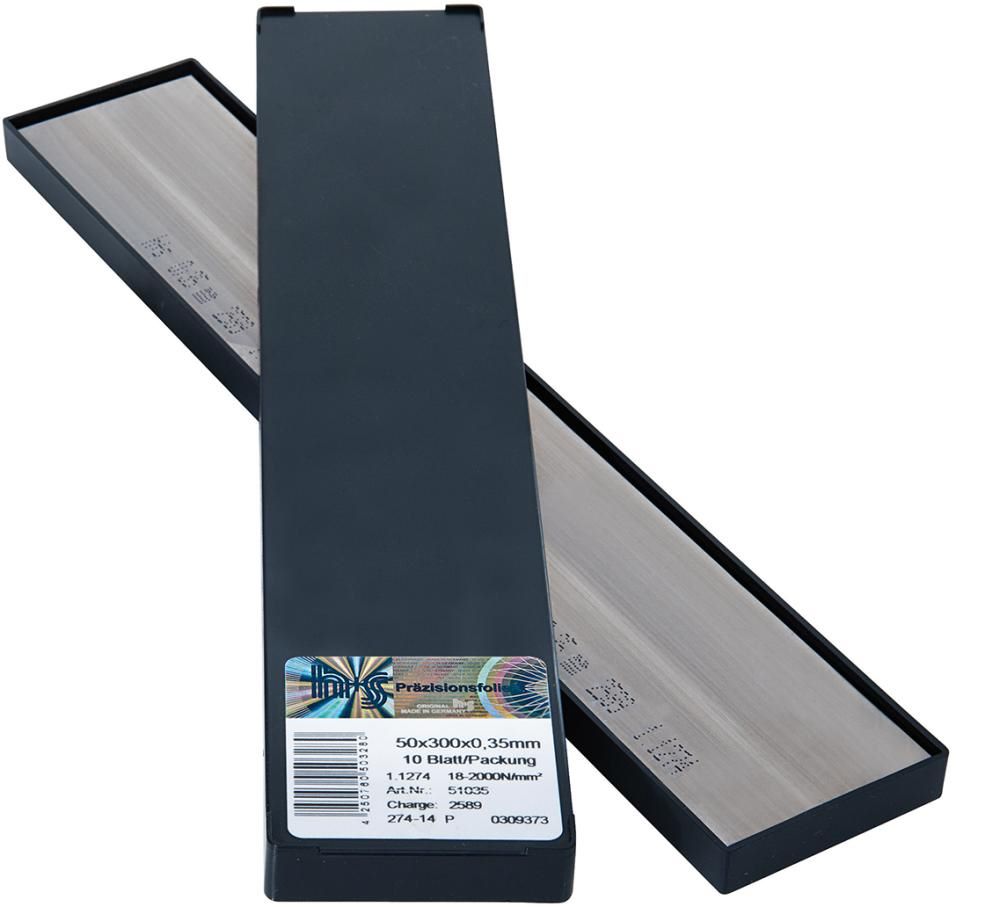 Produktbild H+S Metallfolien Plattenware rostfrei 50x300x0,50 mm