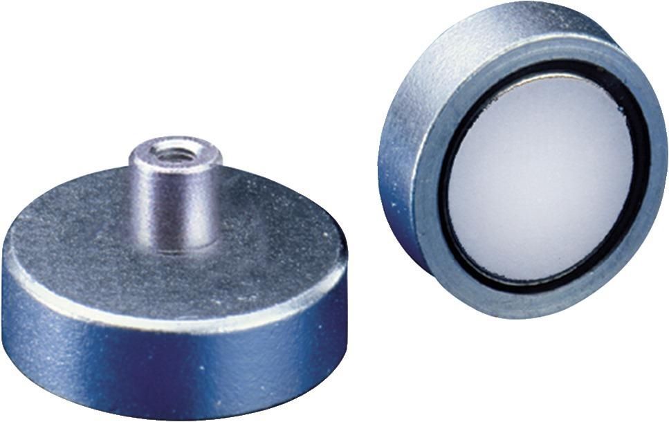 Produktbild Beloh Magnet Flachgreifer mit Gewindebuchse 6 x 4,5 mm Gesamthöhe 11,5 mm