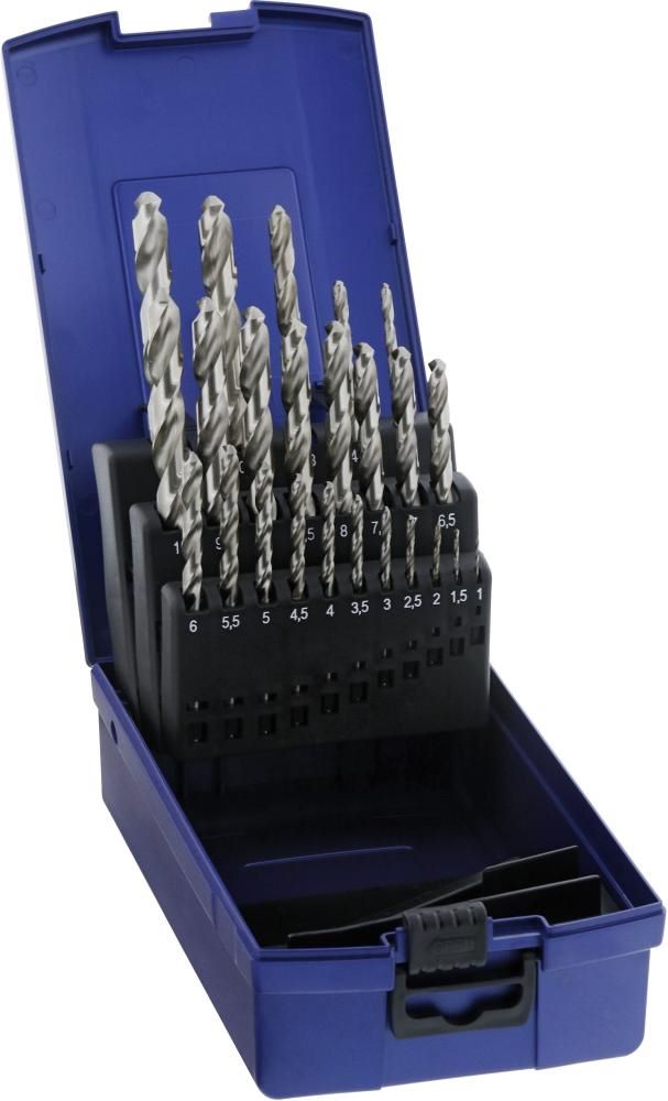 Produktbild Forum Spiralbohrer Satz D338N 1,0 - 10,5 mm HSS KL blank 24 teilig