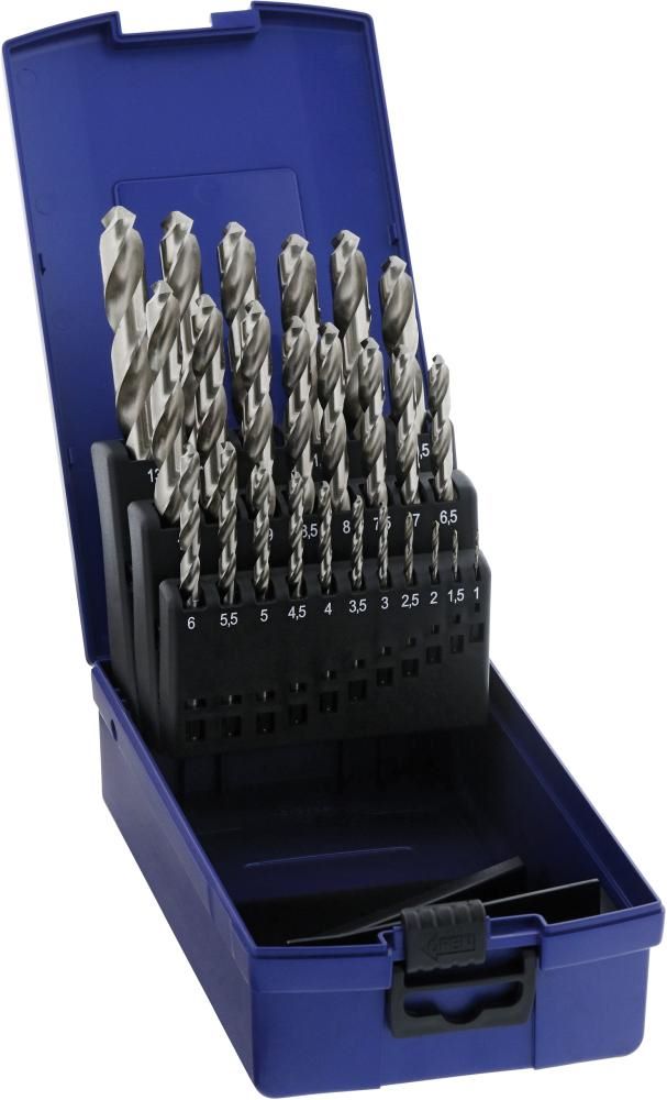 Produktbild Forum Spiralbohrer Satz D338N 1,0 - 13,0 mm HSS Blank 25 teilig