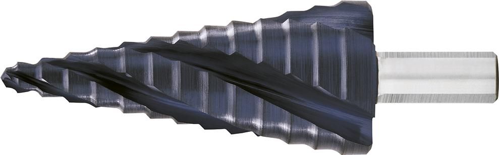 Produktbild Exact  Stufenbohrer HSS TiAlN 4-fach Spiralnute 6-30 mm