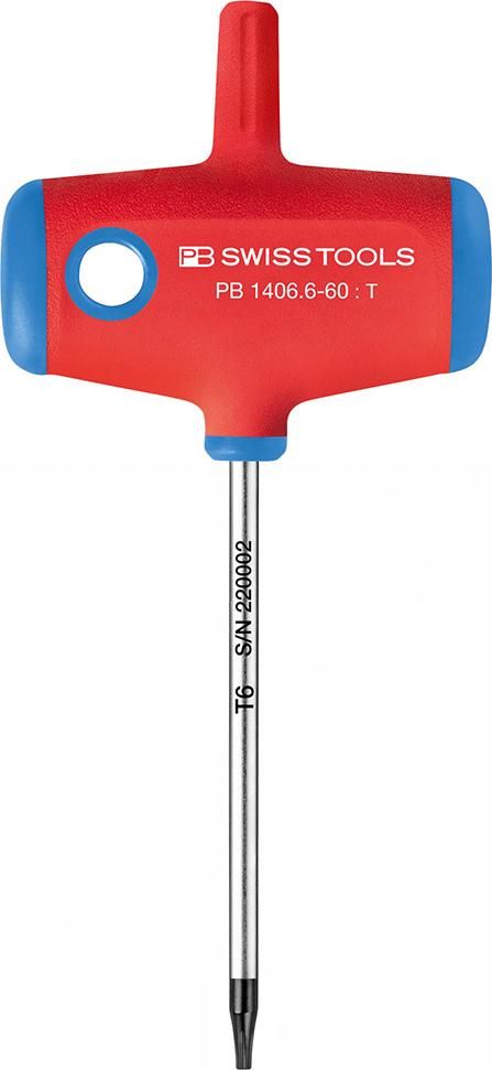 Produktbild PB Swiss Tools Quergriff Schraubendreher 60 mm Torx 7
