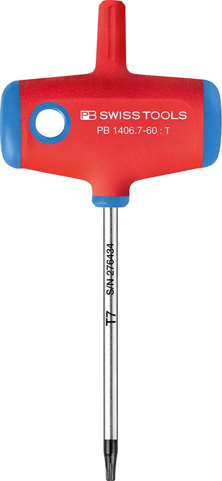 Produktbild PB Swiss Tools Quergriff Schraubendreher 60 mm Torx 7