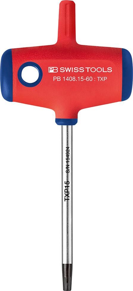 Produktbild PB Swiss Tools Quergriff Schraubendreher IP 15 Länge 60 mm