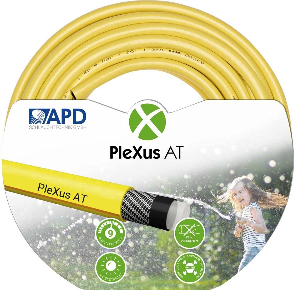 Produktbild APD Wasserschlauch Plexus AT gelb 1/2 Zoll 50 meter