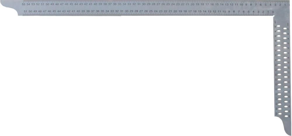 Produktbild Forum Zimmermannswinkel 1000x380 mm mit Anreißlöchern nahtlos