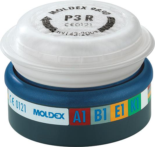 Produktbild Moldex Kombifilter A1B1E1K1HgP3RD zu Serie 7000 und 9000