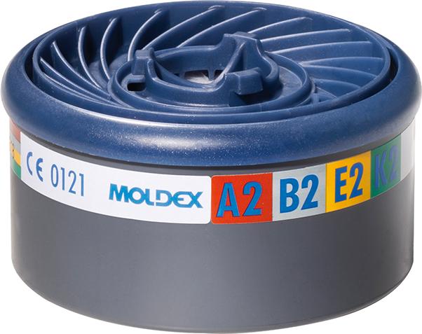 Produktbild Moldex Gasfilter 9800 A2B2E2K2 zurSerie 7000 und 9000