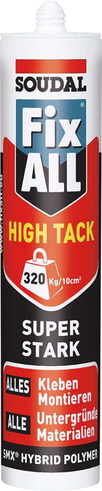 Produktbild Soudal Konstruktionskleber Fix ALL HIGH TACK 290 ml