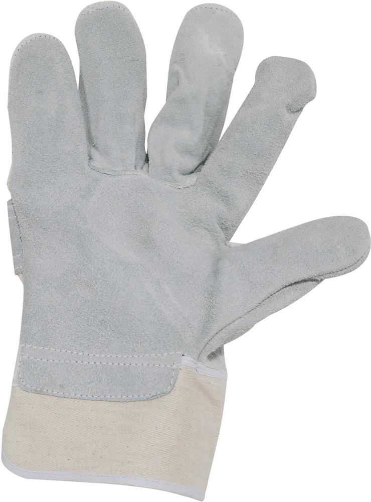 Produktbild Strong Hand Handschuh Kernspaltleder weiße Stulpe Gr. 10 bild 5