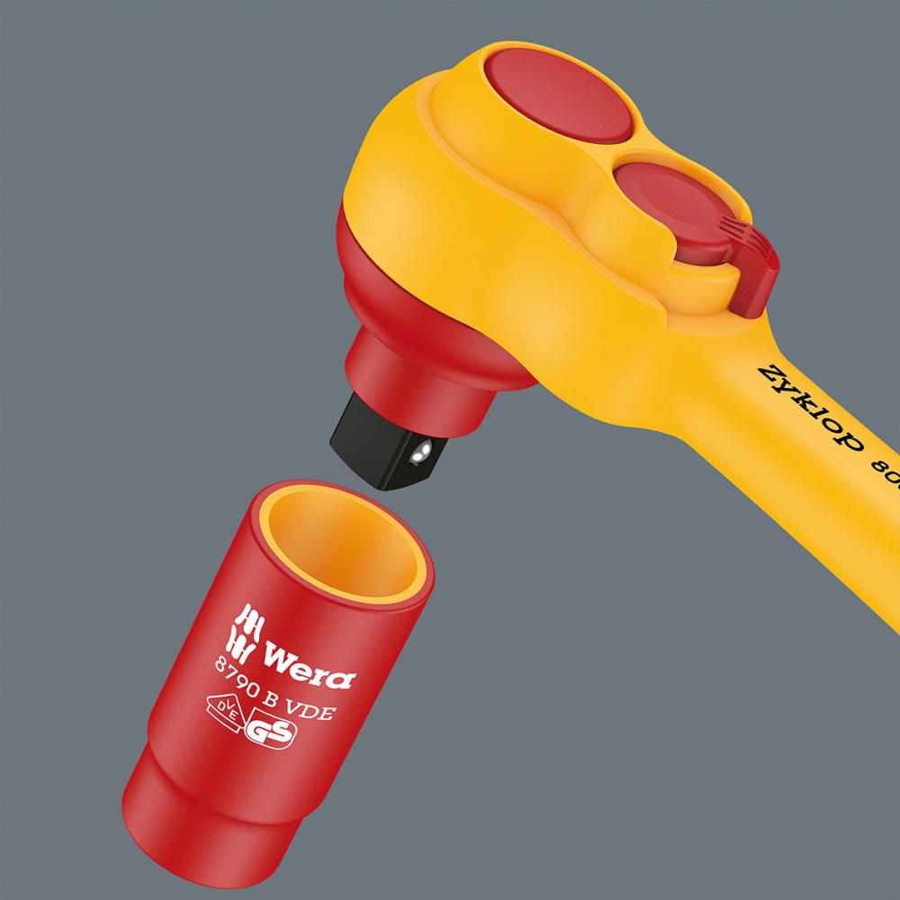 Produktbild Wera Hebel Umschaltknarre 3/8 Zoll 222mm VDE bild 6