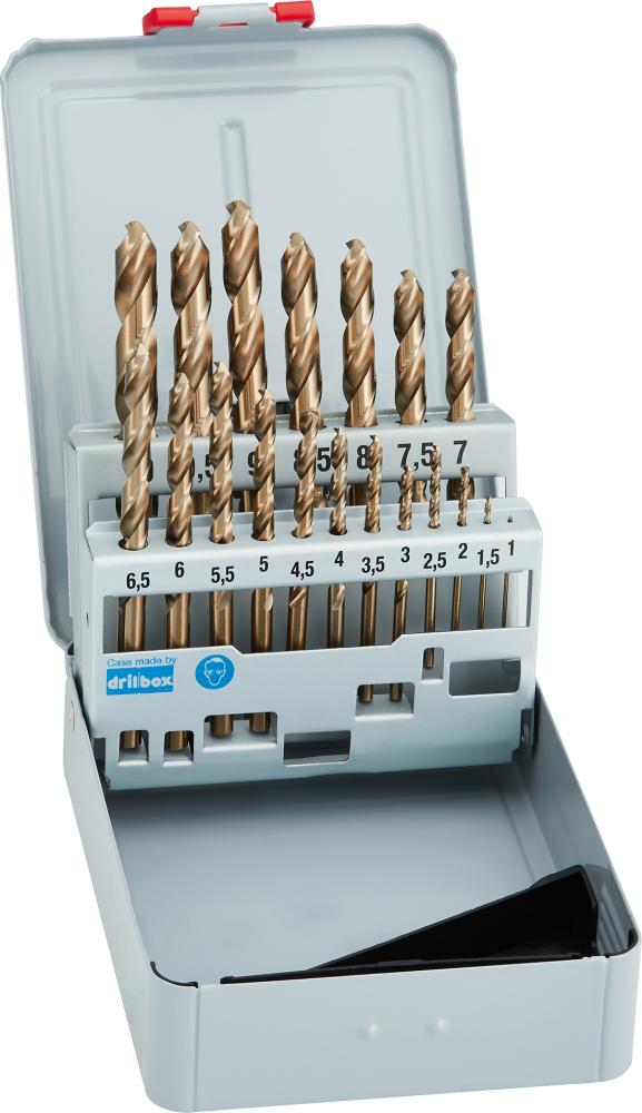 Produktbild FORUM Spiralbohrer Satz D338VA HSSE 1-13,0mm geschliffen