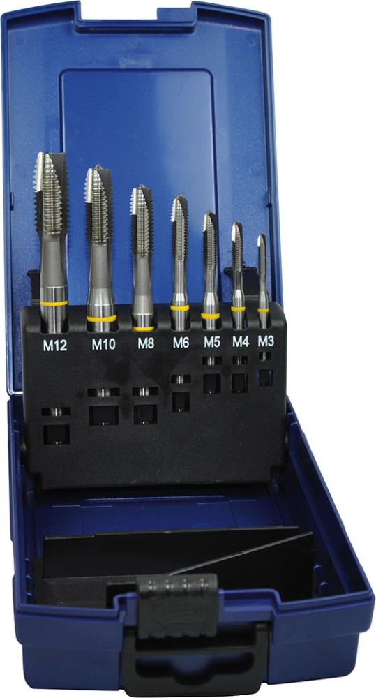 Produktbild FORUM Maschinen Gewindebohrer Satz D371B HSSE Set M3-M12 6H DL
