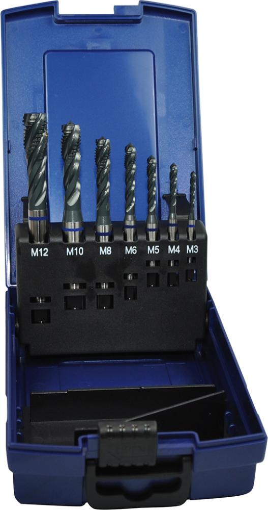Produktbild FORUM Maschinen Gewindebohrer D371C HSSE Set M3-M12 vap VA 6H