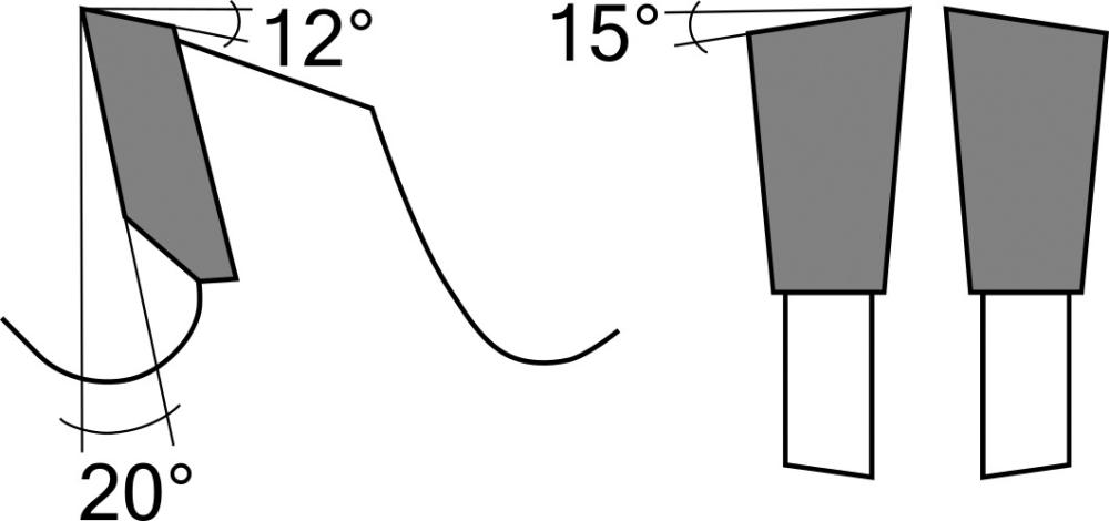 Produktbild Edessö Kreissägeblatt HW Akku 136 x 1,6 x 20 mm 36 Zähne W bild 2