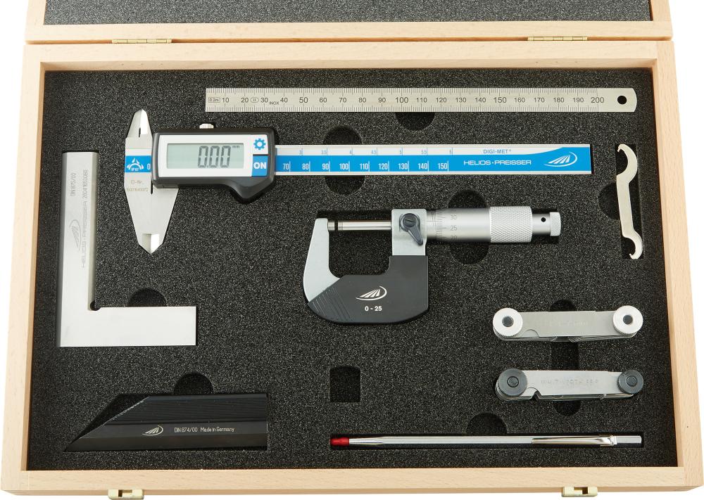 Produktbild Helios Preisser Messzeugsatz 8 teilig Digital IP67