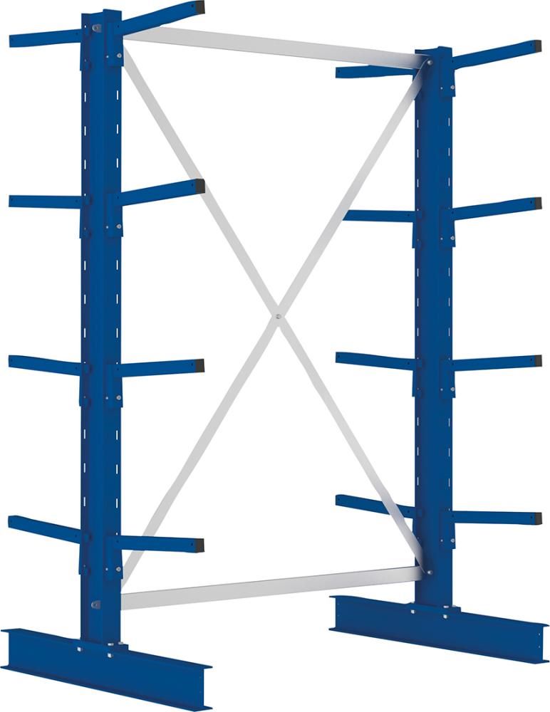 Produktbild Meta Kragarmregal Grundregal GF doppelseitig 2000x1330x1200 mm MULTI