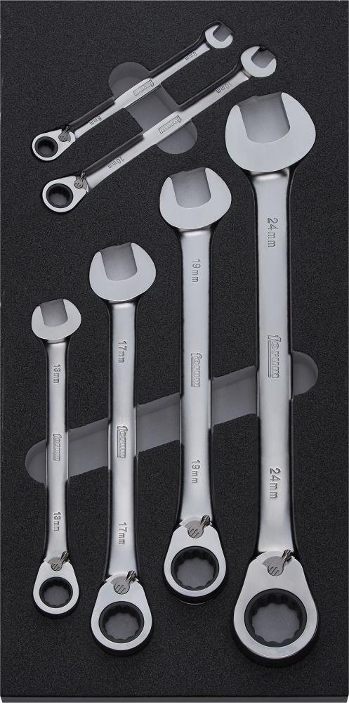 Produktbild FORUM Werkzeugmodul 2017 leer 1/3 für Ratschenschlüssel umschaltbar