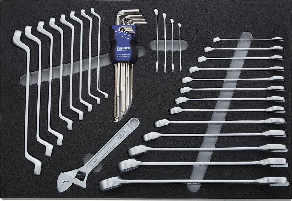Produktbild FORUM Werkzeugmodul 2017 leer 3/3 für Schraubenschlüssel