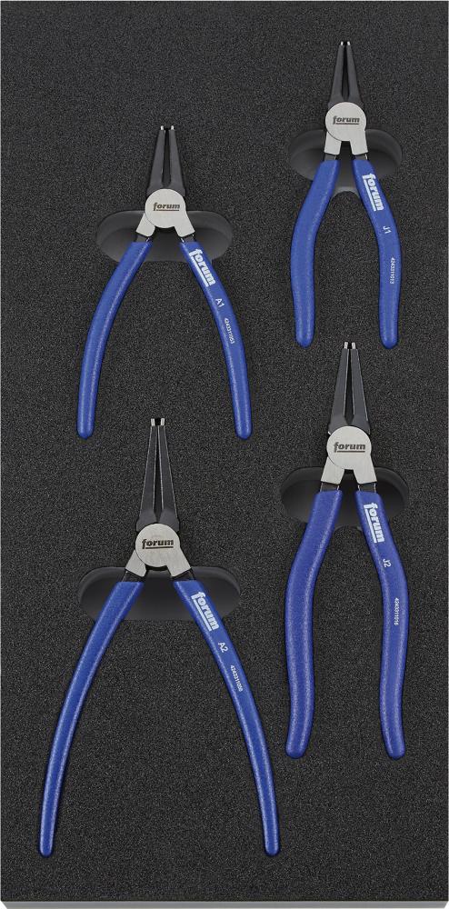 Produktbild FORUM Werkzeugmodul 2017 leer 1/3 für Sicherungsringzangen