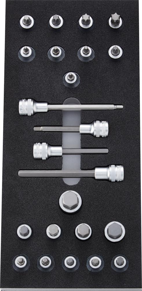Produktbild FORUM Werkzeugmodul 2017 1/3 Schraubendrehereinsätze 1/2" 23 Teile