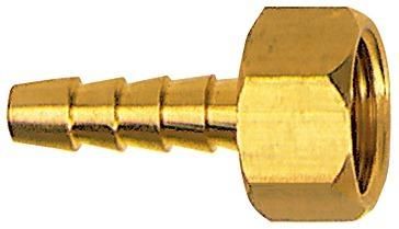 Produktbild RIEGLER Aufschraubschlauchtülle Messing IG G3/4 Zoll LW 16 SW 30 mm