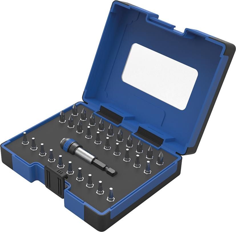 Produktbild FORUM Bitsortiment Torsion Kunststoffbox mit 31 Teilen