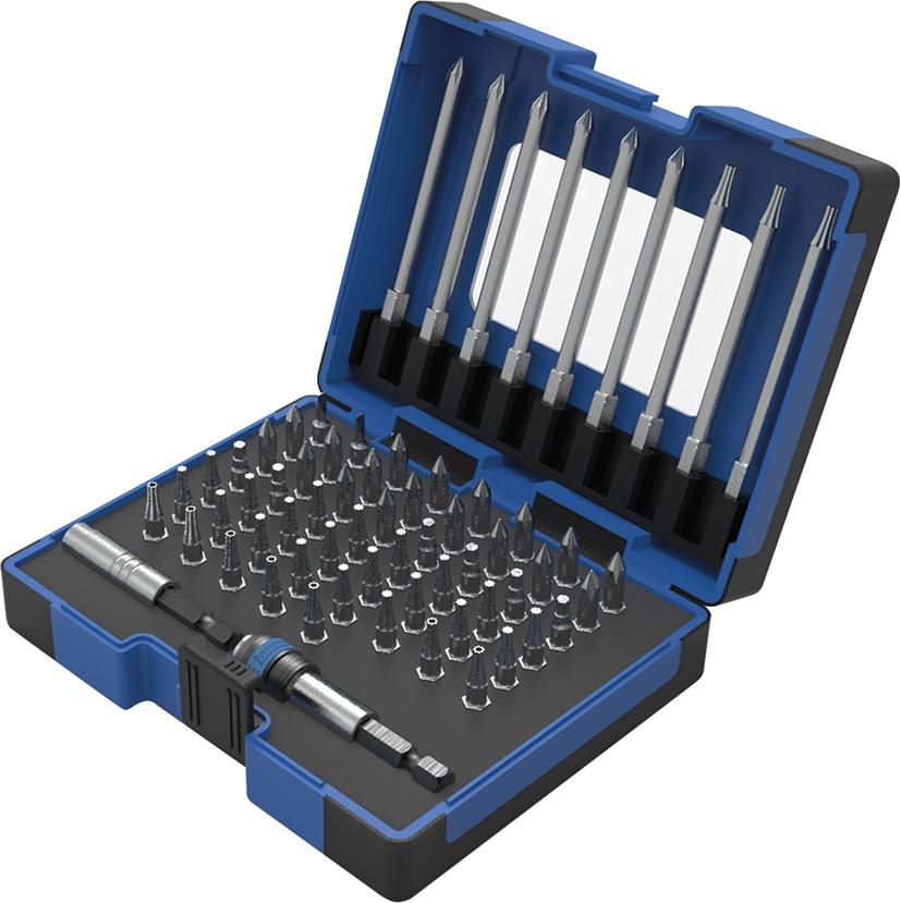 Produktbild FORUM Bitsortiment BIG Kunststoffbox mit 63 Teilen