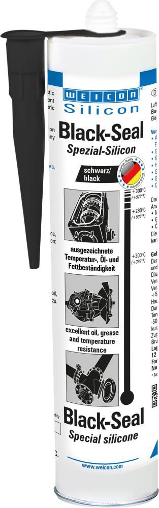 Produktbild Weicon Spezialsilikon Black Seal Kartusche mit 310 ml